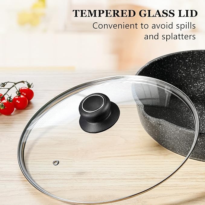 10 Inch Pan Lid 10" Tempered Glass Lid - Image 7