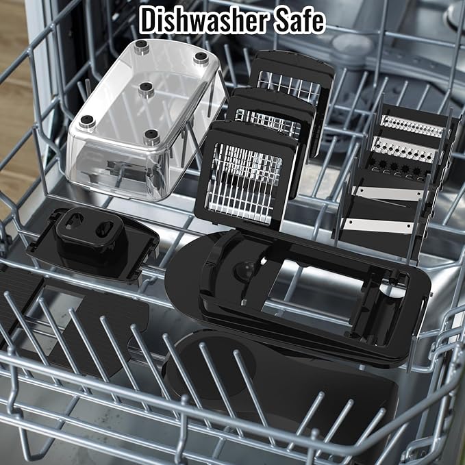 12 Blade All-in-1 Vegetable Chopper Mandoline Slicer - Image 9