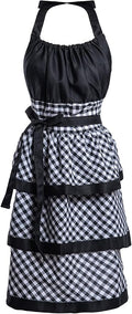 Lovely Flower Pattern Retro Aprons by AlexVirtue