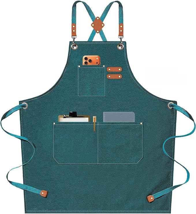AFUN Chef Aprons for Men Women by BringYouaFun