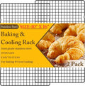 2PCS Cooling Racks for Cooking and Baking by QukakaHomeCare