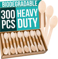 Disposable Wooden Spoons For Eating by EarthClusive
