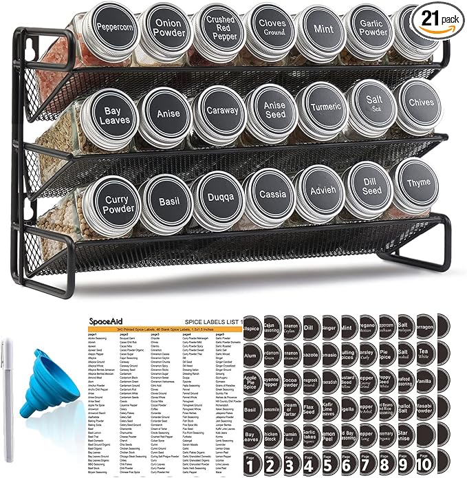 SpaceAid Spice Rack Organizer by SpaceAid