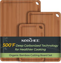 Keechee Bamboo Cutting Board, Durable Wood Cutting Boards by Keechee
