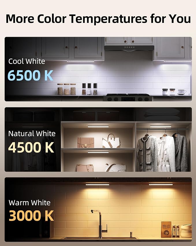 EZVALO 6-Pack Under Cabinet Lighting - Image 6