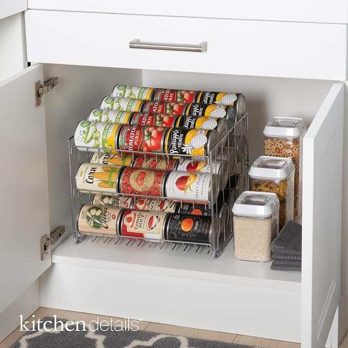 Kitchen Details 3 Tier Can Organizer | Canned Food Storage Rack | Kitchen - Image 4