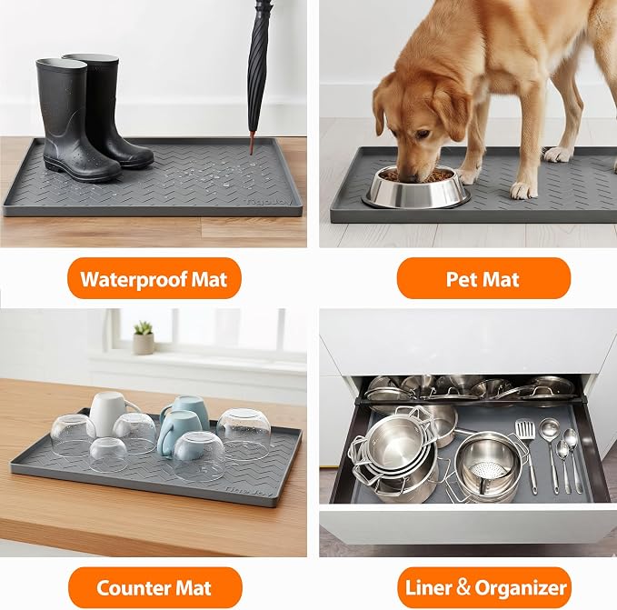 TigeJoy 28" x 22" Under Sink Mats - Image 7
