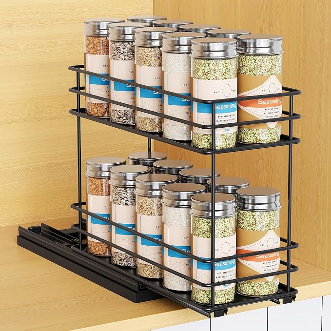Mystozer Pull Out Spice Rack Organizer by Mystozer