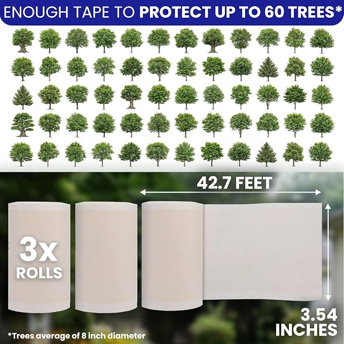 Spotted Lantern Fly Trap for Trees. 3 Sticky Fly Paper Rolls - Image 7