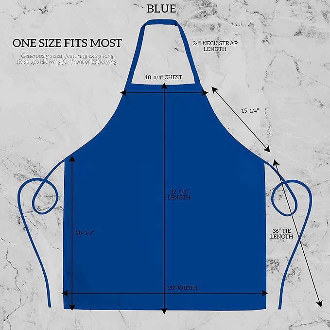 GREEN LIFESTYLE 12 Pack Professional Chef Apron – Grilling Aprons - Image 2