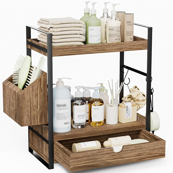2-Tier Bathroom Counter Organizer by Unknown