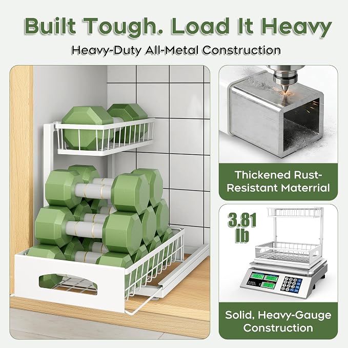 Under Sink Organizer, Cabinet Organizer - Image 5