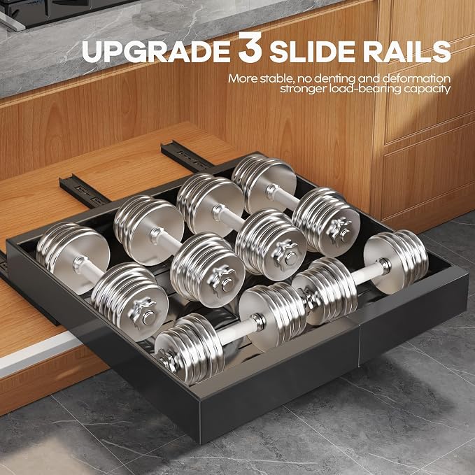 Seinloes 6Pack Expandable Pull Out Cabinet Organizer 21"Deep - Image 5
