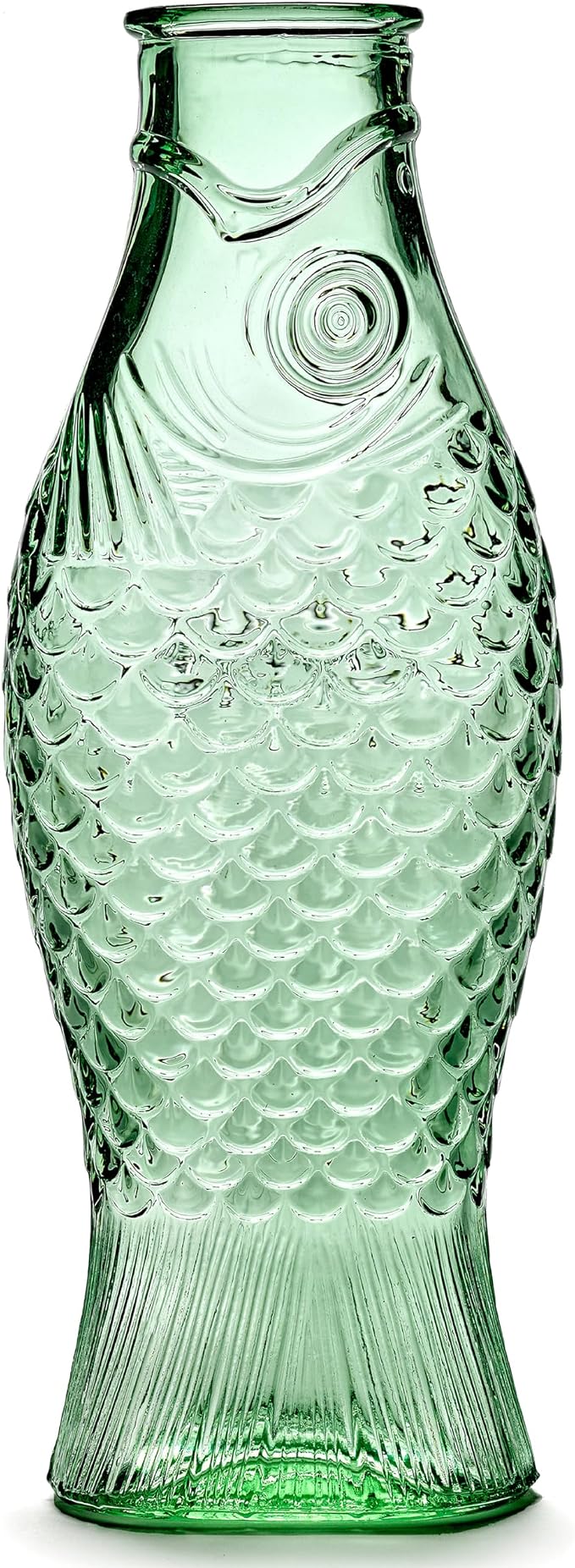 Serax Glass Water Pitcher | Fish & Fish glassware by Paola Navone | Wine Carafe by Serax