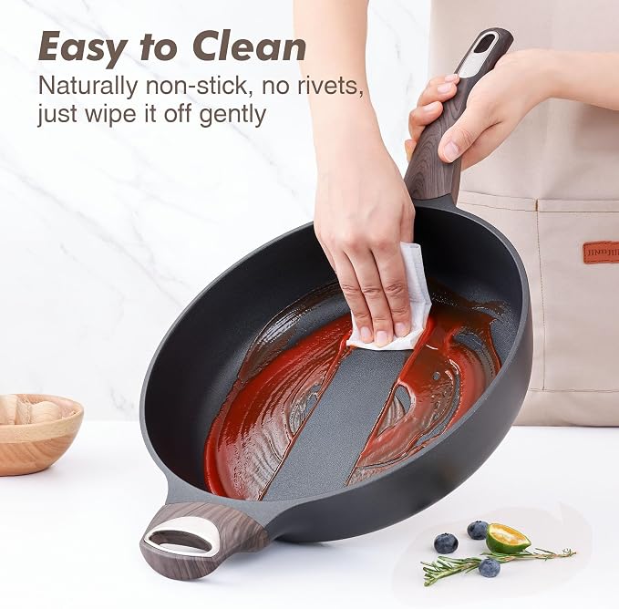 SENSARTE Nonstick Frying Pan Skillet - Image 4