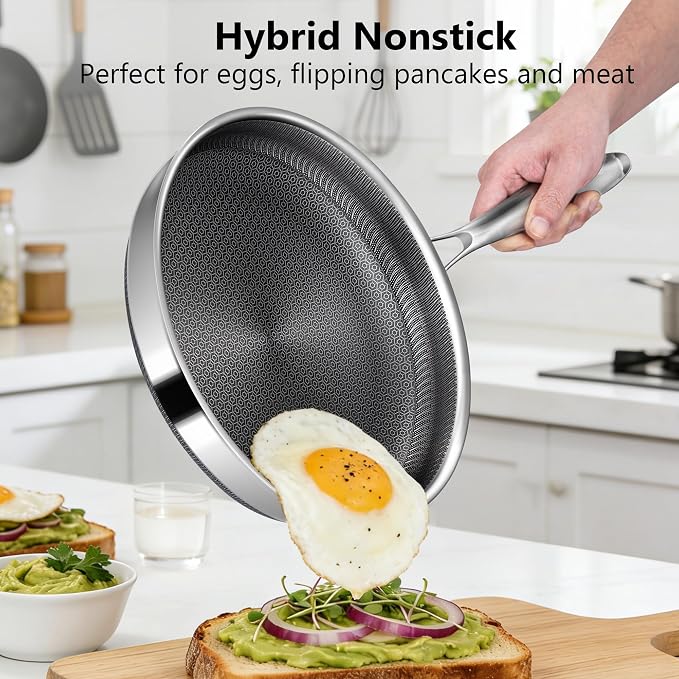 Non Stick Frying Pans, 10-inch - Image 5