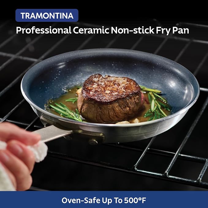 Tramontina Professional 10-Inch Ceramic Non Stick Frying Pan, Heavy-Gauge - Image 7