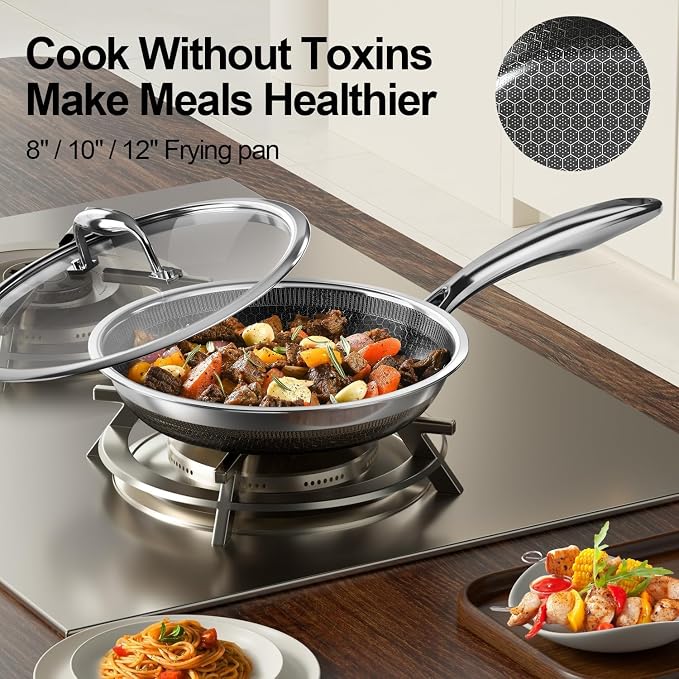 FogDream 8, Hybrid Nonstick Skillet - Image 3