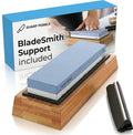 Sharp Pebble Premium Whetstone Knife Sharpening System – 1000/6000 Grit by SharpPebble
