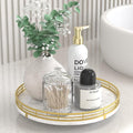 White Marble Lazy Susan Turntable by AMH