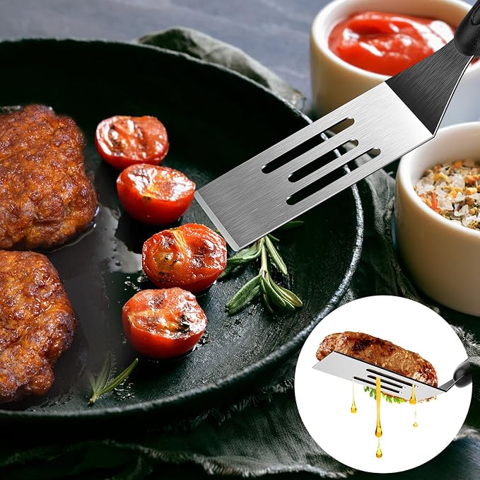 Small Spatula 4 Pieces, Mini Serving Spatula - Image 8