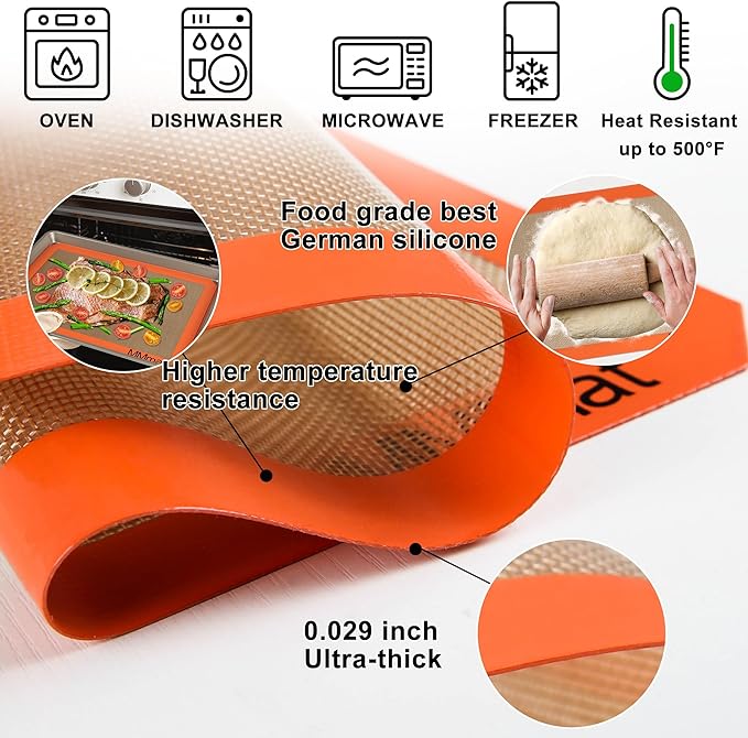 Silicone Baking Mats for Quarter Sheet - Image 3