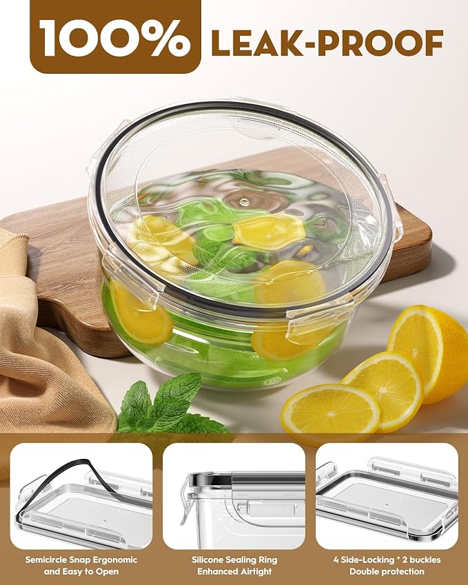 40 PCS Food Storage Containers - Image 4