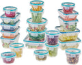 Snapware Plastic Total Solution Large Food Storage Containers Set, Meal Prep by Snapware
