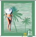 HIHOHO Beach Blanket Waterproof Sandproof Extra Large Beach Mat 79" X by HIHOHO