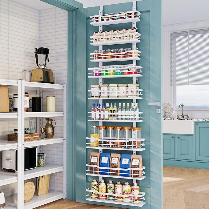 Eastherry Over The Door Pantry Organizer，9-Tier Over The Door Organizer by Unknown