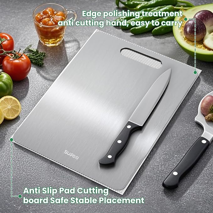 New Titanium Cutting Board, 100% Pure Titanium Cutting Boards - Image 4