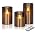 Flameless Candles 4" 5" 6" Acrylic Glass Pillars 3" Diameter Battery Operated Flickering Candles Include Remote with 24Hour Timer Function 400+ Hours by 2 AA Batteries (Gray, Warm Light 9 Pack) - Image 7