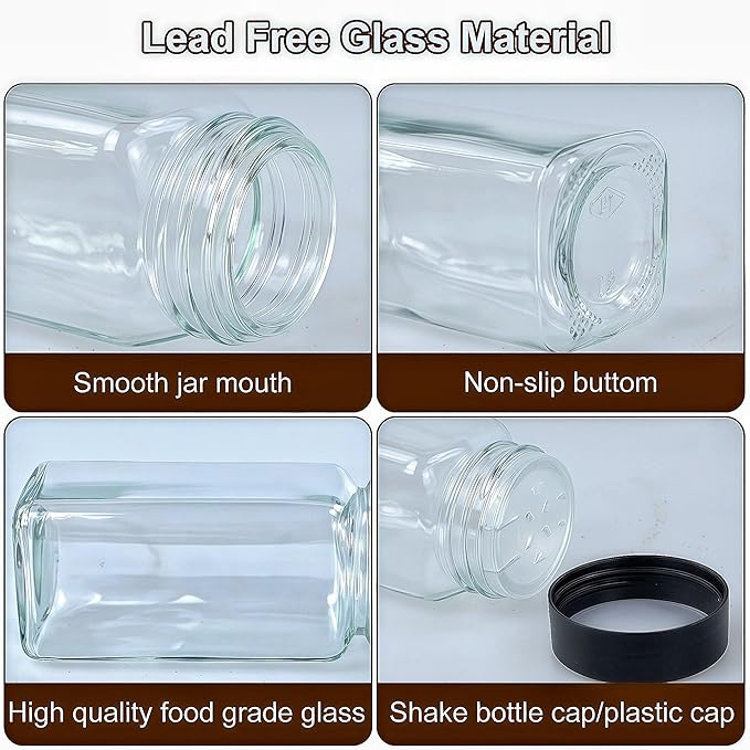 48Pcs Spice Jars Containers - Image 4