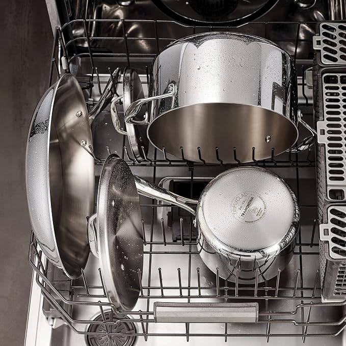 Tramontina Signature Tri-Ply Clad Stainless Steel 8-Quart Stock Pot - Image 7