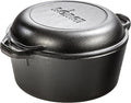 Lodge Cast Iron Double Dutch Oven by Lodge
