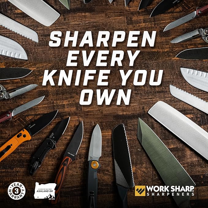 Work Sharp Professional Precision Adjust Elite Set Knife Sharpener value combo - Image 5