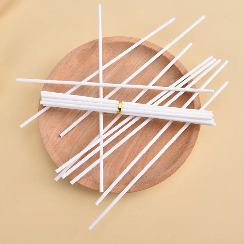 10pcs 3mm Reed Diffuser Replacement Stick DIY Handmade Home Decor Extra Thick Rattan Reed Oil Diffuser Refill Sticks