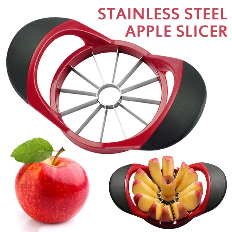 Premium Apple Corer Stainless Steel Apple Pears Core Remover Tool Fruit Cutter Seeder Slicer Knife Kitchen Vegetable Tools