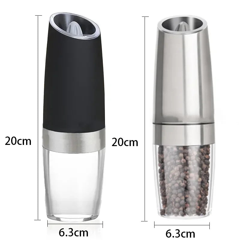 Pepper Mill Electric Herb Coffee Grinder Automatic Gravity Induction Salt Shaker Grinders Machine Kitchen Herb Spice Mill Tools