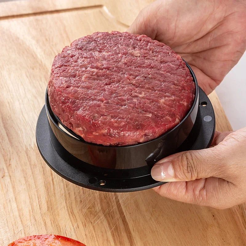 Hamburger Press Patty Maker Burger Press 3 in 1 Non-Stick Meat Beef Veggie Hamburger Mold Kitchen Gadgets to Make Patty