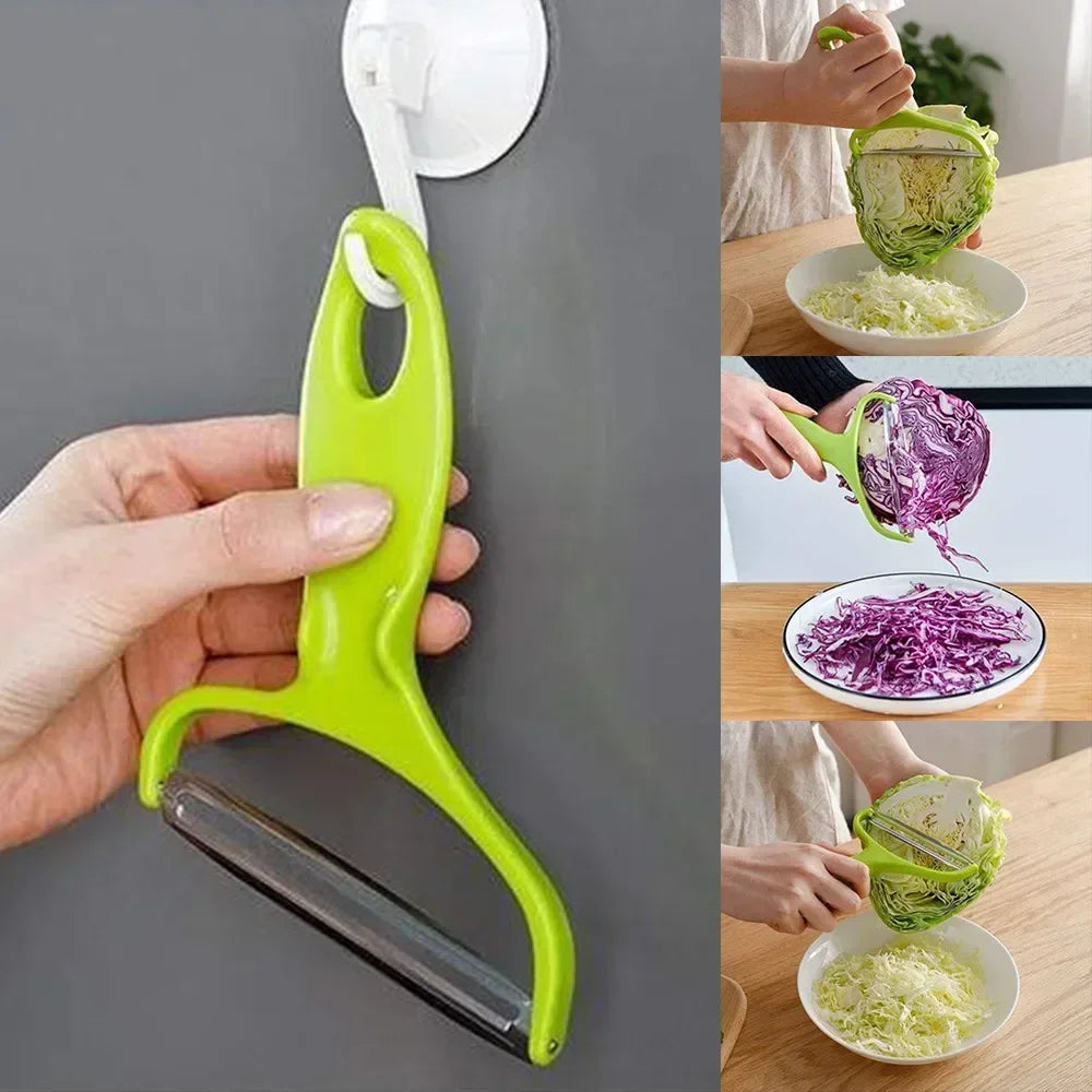 Stainless Steel Potato & Cabbage Peeler Grater Salad Multi-Function Grater With Non-slip Handle Kitchen Tools